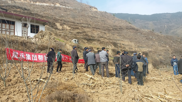 隴運集團(tuán)公司積極開展寧強村冬季花椒養(yǎng)護(hù)培訓(xùn)