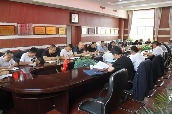 隴運集團(tuán)公司召開黨委理論學(xué)習(xí)中心組集中學(xué)習(xí)暨黨委（擴(kuò)大）會議